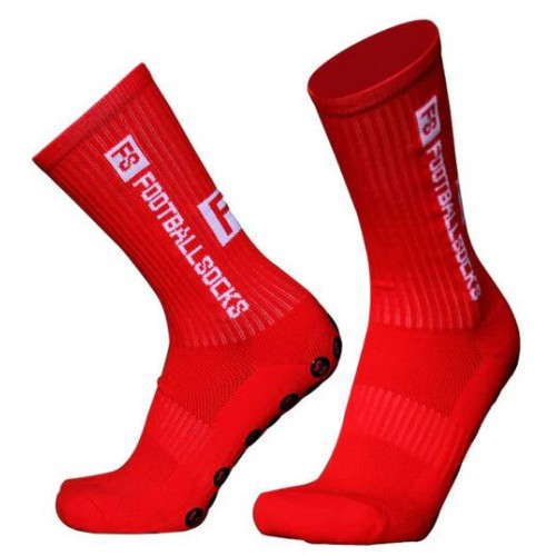 Chaussettes Antidérapantes Football Socks Rouge